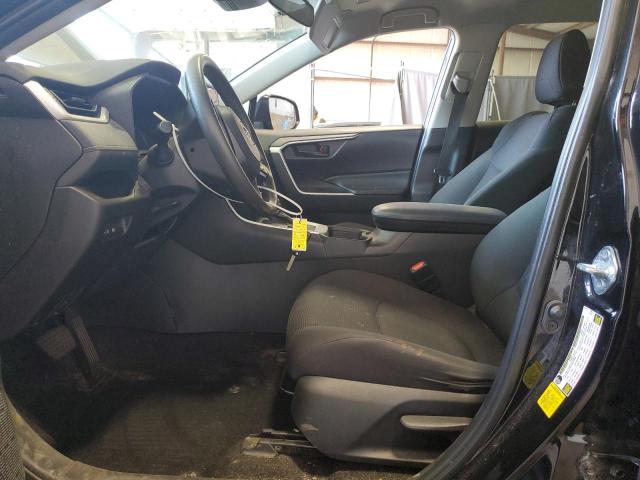 2T3F1RFVXRC419577 - 2024 TOYOTA RAV4 LE BLACK photo 7