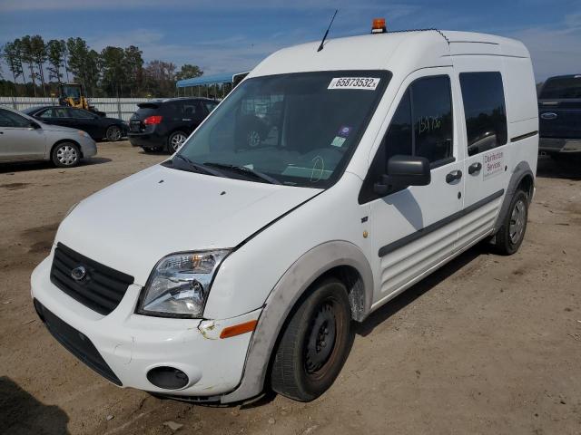 NM0LS6BN6DT129753 - 2013 FORD TRANSIT CO XLT WHITE photo 2