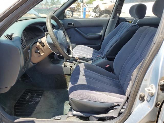 4T1SK11E6NU027301 - 1992 TOYOTA CAMRY DLX BLUE photo 7