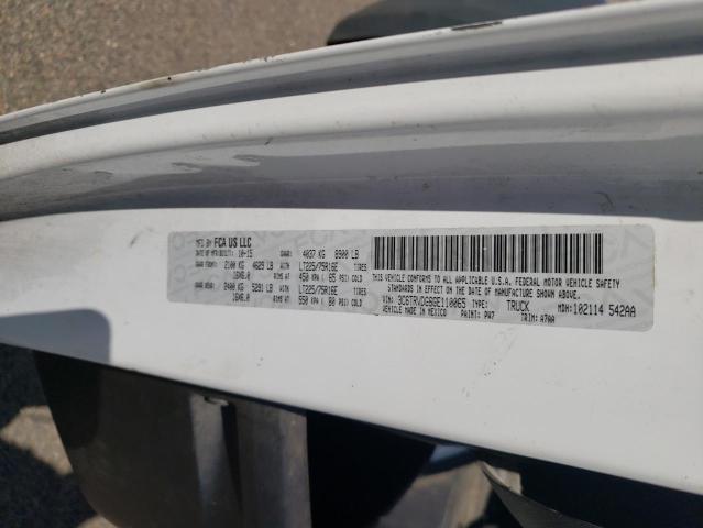 3C6TRVDG6GE110065 - 2016 RAM PROMASTER 2500 HIGH WHITE photo 13