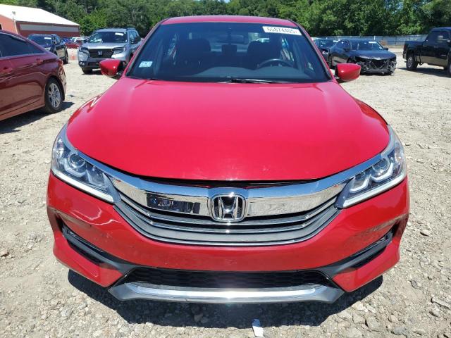 1HGCR2F57HA261750 - 2017 HONDA ACCORD SPORT RED photo 5