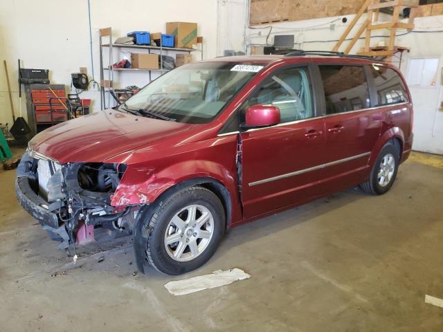 2A4RR5D13AR358188 - 2010 CHRYSLER TOWN & COU TOURING 勃艮第红 照片 1