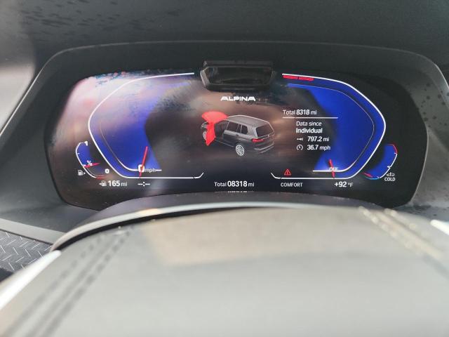 5UXCX6C11N9L41358 - 2022 BMW X7 ALPINA XB7 BLACK photo 9
