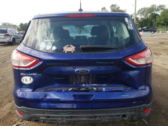 1FMCU0F74GUC85371 - 2016 FORD ESCAPE S BLUE photo 6