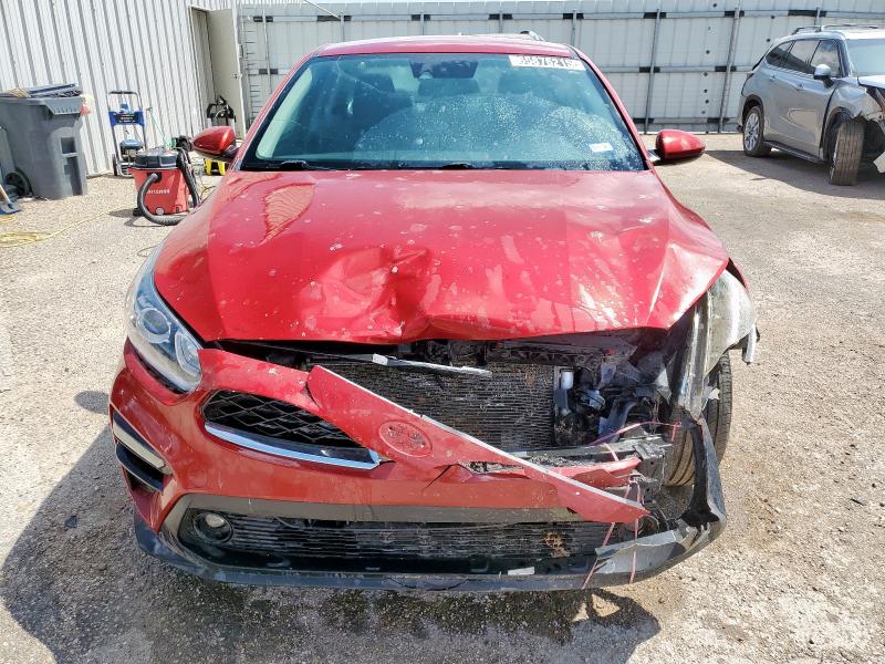 3KPF24AD4KE032232 - 2019 KIA FORTE FE RED photo 5