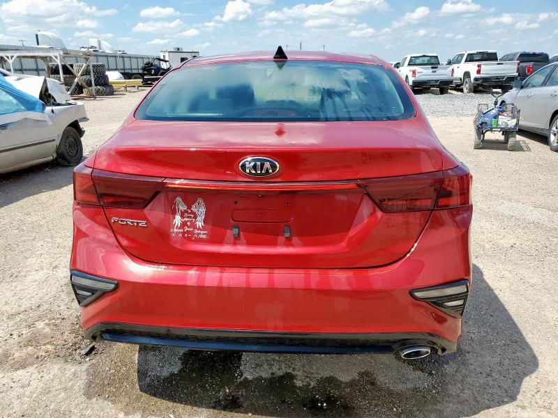 3KPF24AD4KE032232 - 2019 KIA FORTE FE RED photo 6