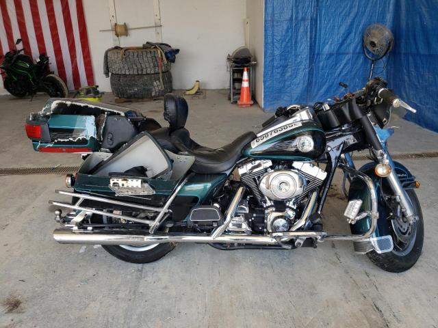 1HD1FCW151Y644051 - 2001 HARLEY-DAVIDSON FLHTCUI GREEN photo 1