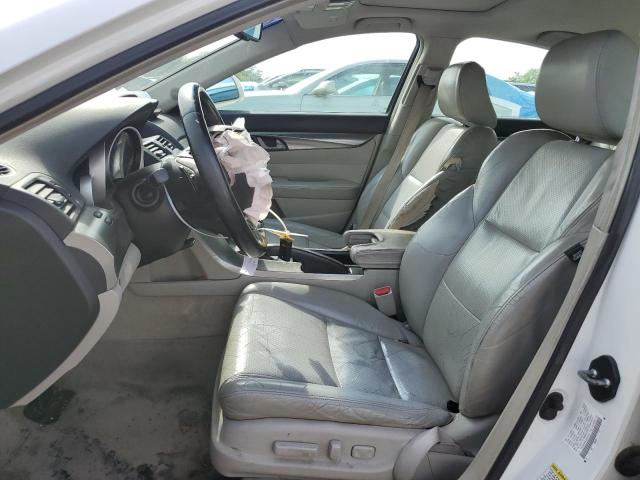 19UUA86569A005776 - 2009 ACURA TL WHITE photo 14