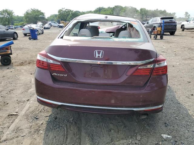 1HGCR2F02GA041676 - 2016 HONDA ACCORD EX BURGUNDY photo 12