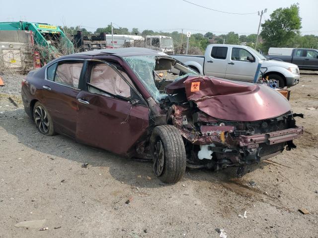 1HGCR2F02GA041676 - 2016 HONDA ACCORD EX BURGUNDY photo 7