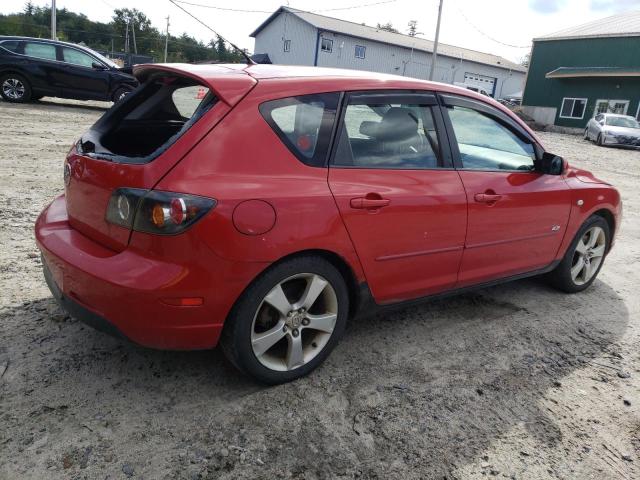 JM1BK343951292113 - 2005 MAZDA 3 HATCHBACK RED photo 3