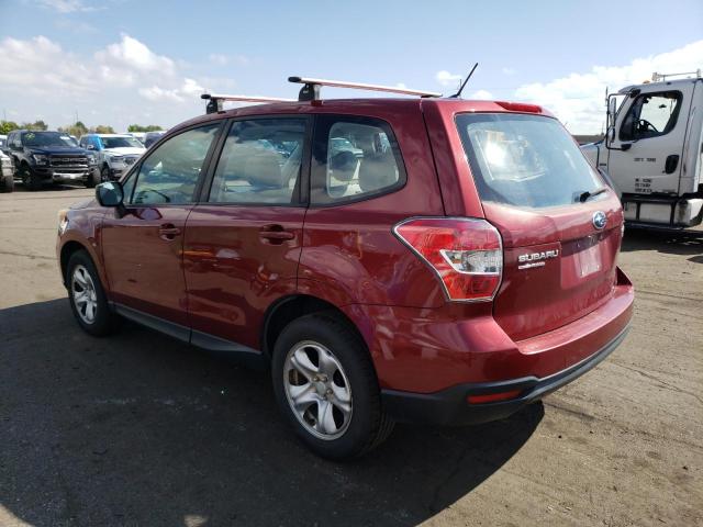 JF2SJAAC1EH486770 - 2014 SUBARU FORESTER 2.5I MAROON photo 2