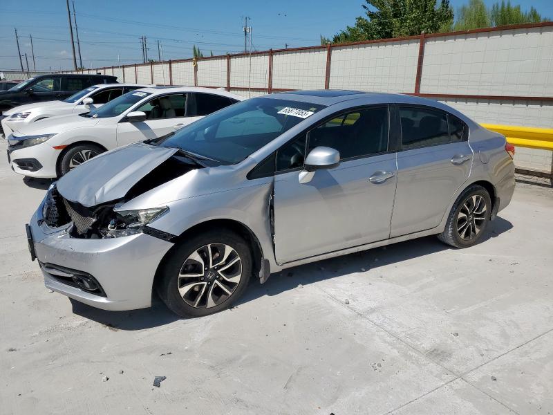 19XFB2F93DE068828 - 2013 HONDA CIVIC EXL SILVER photo 1