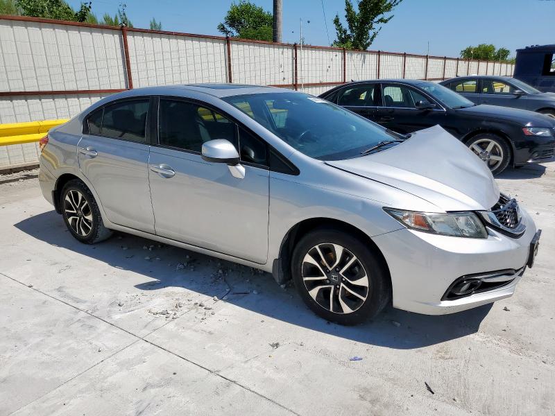 19XFB2F93DE068828 - 2013 HONDA CIVIC EXL SILVER photo 4