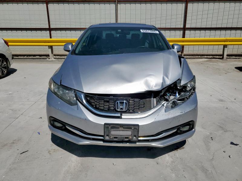19XFB2F93DE068828 - 2013 HONDA CIVIC EXL SILVER photo 5