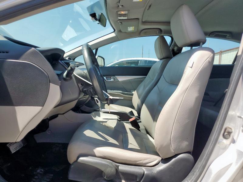 19XFB2F93DE068828 - 2013 HONDA CIVIC EXL SILVER photo 7