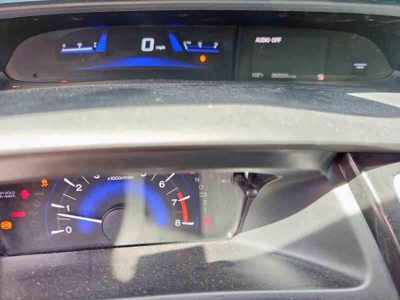 19XFB2F93DE068828 - 2013 HONDA CIVIC EXL SILVER photo 9