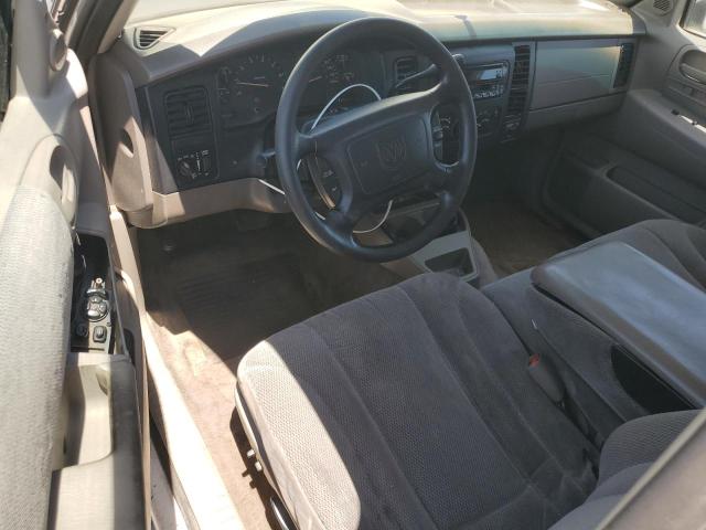 1B7GL22X61S284459 - 2001 DODGE DAKOTA WHITE photo 8