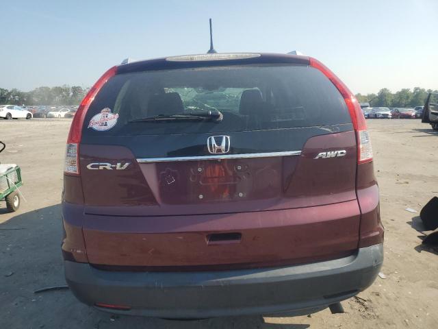 5J6RM4H73EL103529 - 2014 HONDA CR-V EXL RED photo 6