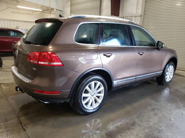 WVGFF9BP4BD006978 - 2011 VOLKSWAGEN TOUAREG V6 BROWN photo 3