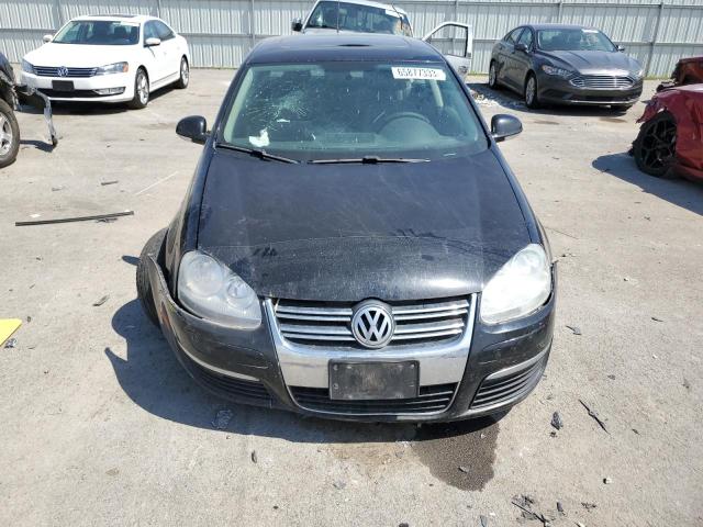 3VWEF71K47M114097 - 2007 VOLKSWAGEN JETTA WOLFSBURG BLACK photo 5