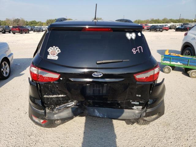MAJ3S2GE8LC385577 - 2020 FORD ECOSPORT SE BLACK photo 6