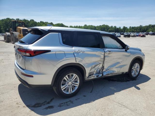 JA4J4TA84NZ007464 - 2022 MITSUBISHI OUTLANDER ES ვერცხლისფერი ფოტო 3