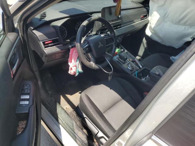 JA4J4TA84NZ007464 - 2022 MITSUBISHI OUTLANDER ES ვერცხლისფერი ფოტო 8