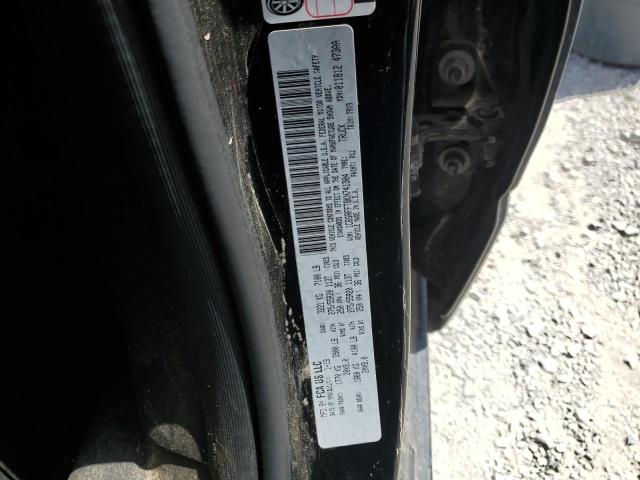 1C6SRFFT8KN741304 - 2019 RAM 1500 BIG HORN/LONE STAR BLACK photo 12