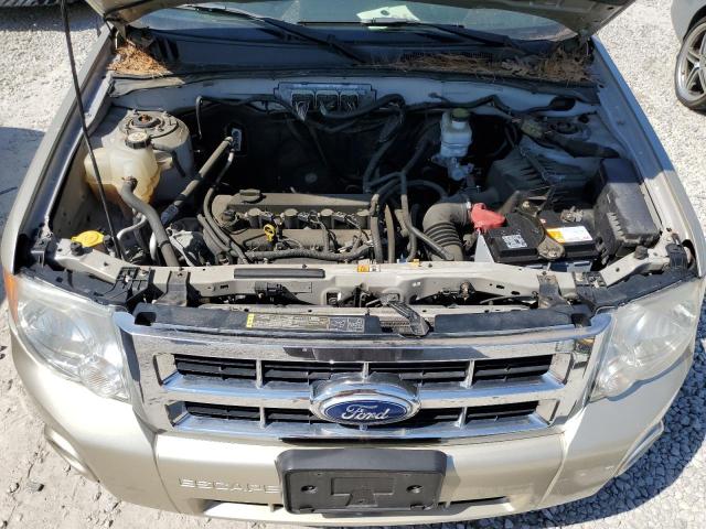 1FMCU9D78CKB86940 - 2012 FORD ESCAPE XLT BEIGE photo 11