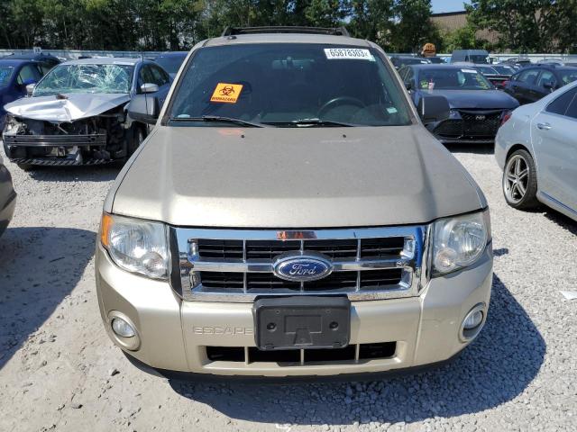 1FMCU9D78CKB86940 - 2012 FORD ESCAPE XLT BEIGE photo 5