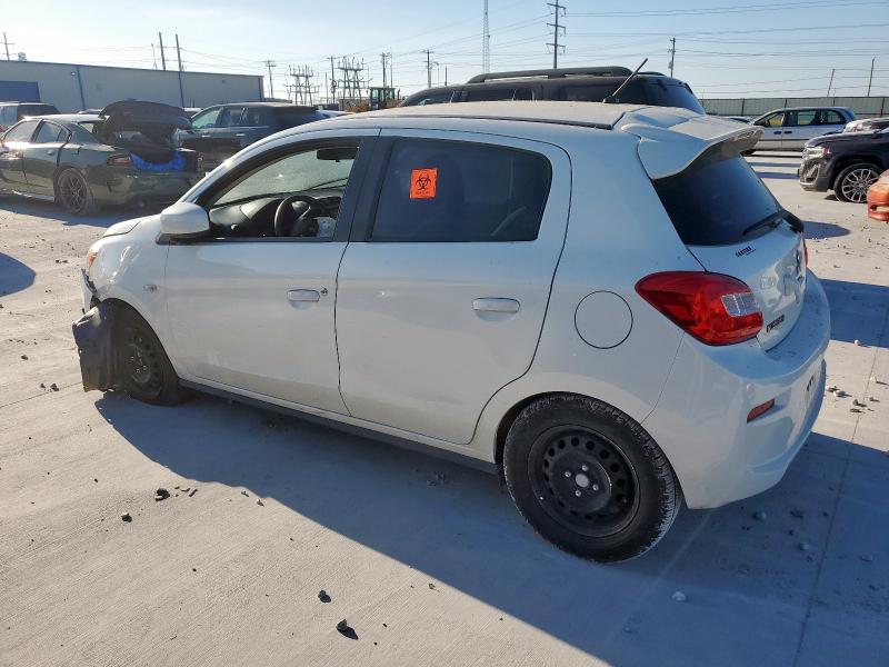 ML32A3HJ6KH010849 - 2019 MITSUBISHI MIRAGE ES أبيض صورة 2