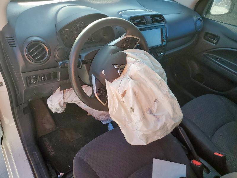 ML32A3HJ6KH010849 - 2019 MITSUBISHI MIRAGE ES أبيض صورة 8