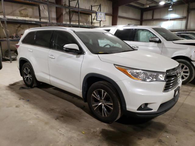 5TDJKRFH9GS284199 - 2016 TOYOTA HIGHLANDER XLE WHITE photo 4