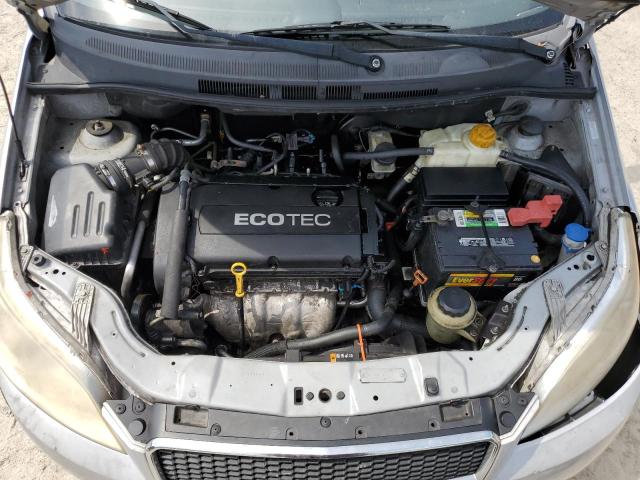 KL1TD6DE8AB124069 - 2010 CHEVROLET AVEO LS 银色 照片 11