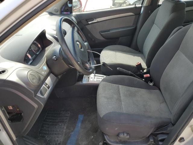 KL1TD6DE8AB124069 - 2010 CHEVROLET AVEO LS 银色 照片 7