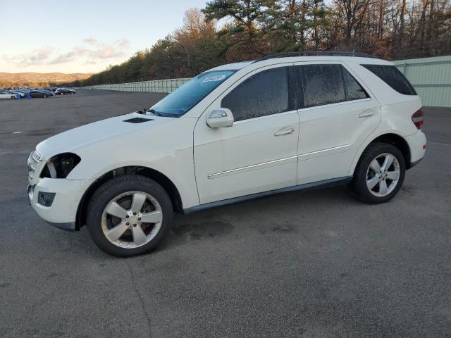 4JGBB8GB3AA588640 - 2010 MERCEDES-BENZ ML 350 4MATIC WHITE photo 1