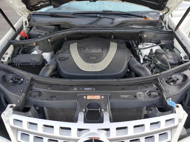 4JGBB8GB3AA588640 - 2010 MERCEDES-BENZ ML 350 4MATIC WHITE photo 12