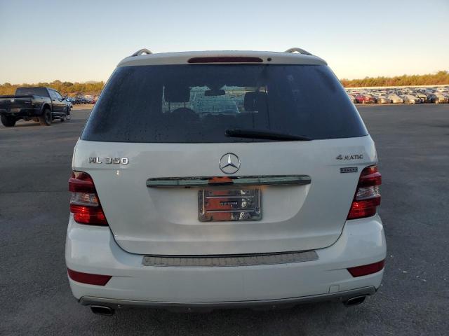 4JGBB8GB3AA588640 - 2010 MERCEDES-BENZ ML 350 4MATIC WHITE photo 6