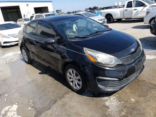 KNADM4A39H6050391 - 2017 KIA RIO LX BLACK photo 4