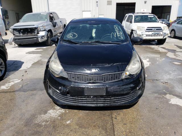 KNADM4A39H6050391 - 2017 KIA RIO LX BLACK photo 5