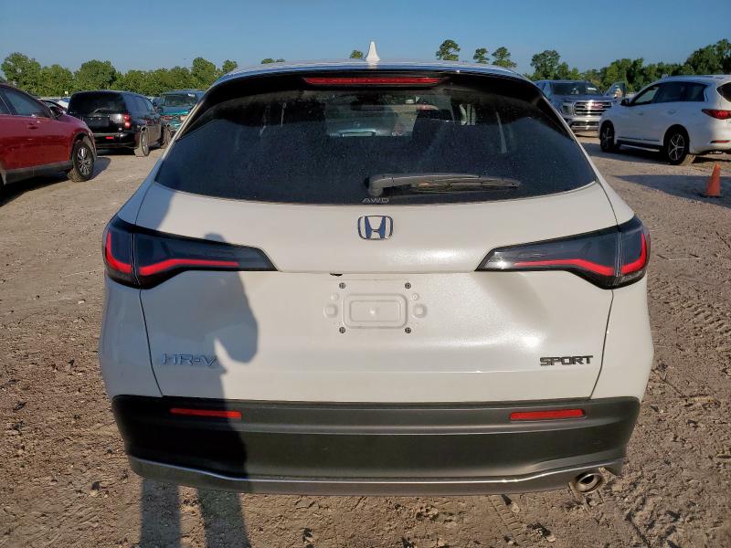 3CZRZ2H59RM741745 - 2024 HONDA HR-V SPORT თეთრი ფოტო 6