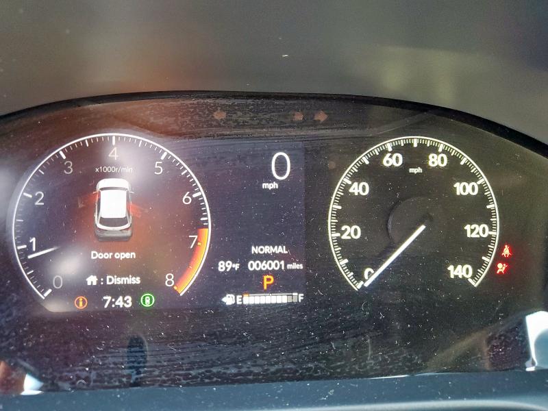 3CZRZ2H59RM741745 - 2024 HONDA HR-V SPORT თეთრი ფოტო 9