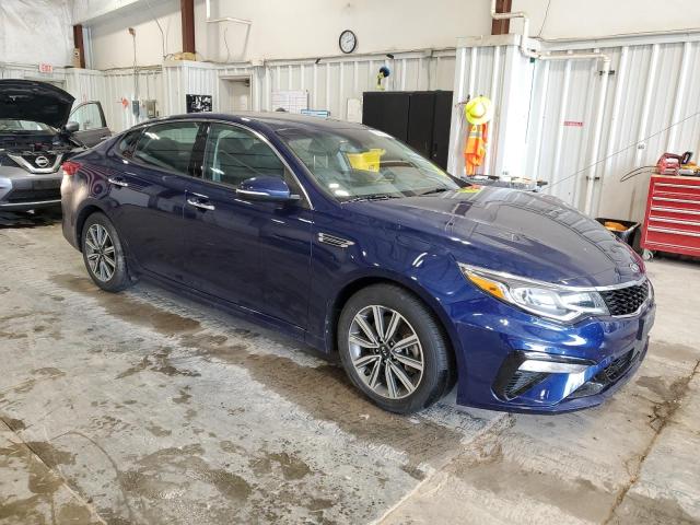 5XXGU4L1XKG306364 - 2019 KIA OPTIMA EX ლურჯი ფოტო 4