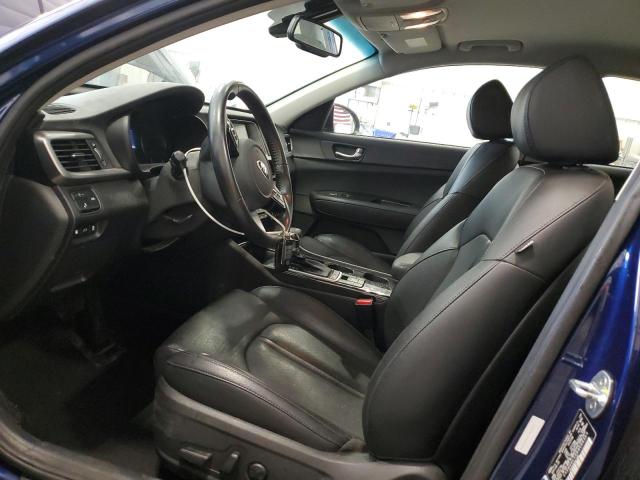 5XXGU4L1XKG306364 - 2019 KIA OPTIMA EX ლურჯი ფოტო 7