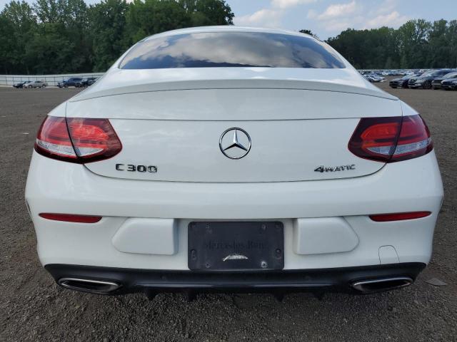 WDDWJ8EB7KF778463 - 2019 MERCEDES-BENZ C 300 4MATIC WHITE photo 6