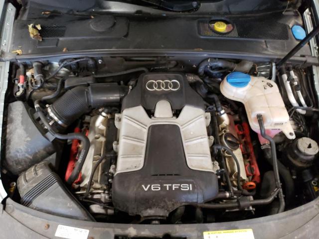WAU4GAFBXBN005723 - 2011 AUDI A6 PRESTIGE მწვანე ფოტო 11