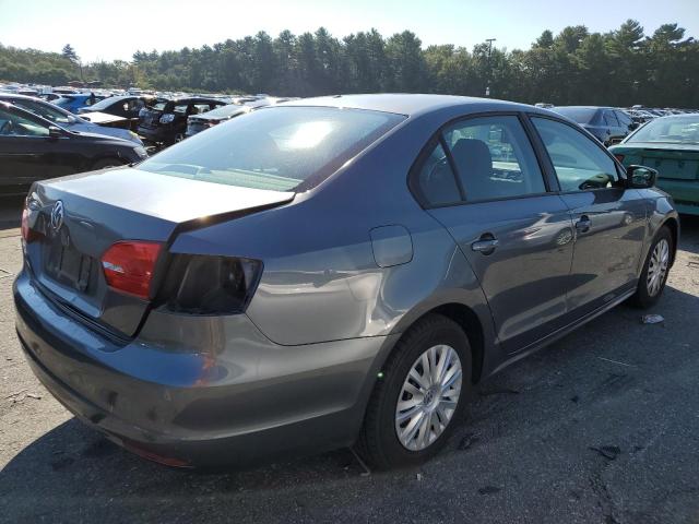 3VW1K7AJ7CM345815 - 2012 VOLKSWAGEN JETTA BASE 灰色 照片 3