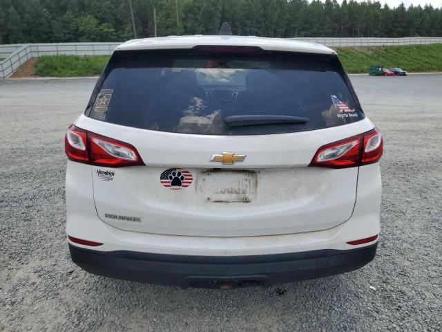 3GNAXHEVXLS577075 - 2020 CHEVROLET EQUINOX LS WHITE photo 6