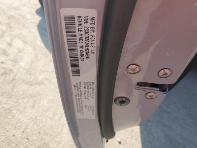 2C3CDZFJ4LH246995 - 2020 DODGE CHALLENGER R/T SCAT PACK GRAY photo 12